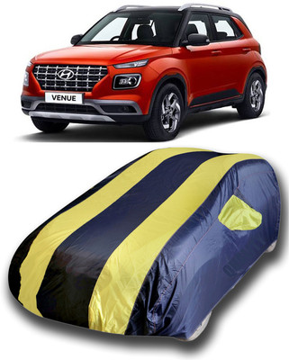 KUSHWAHA Car Cover For Hyundai Venue (With Mirror Pockets)(Multicolor)