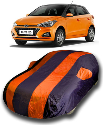 KUSHWAHA Car Cover For Hyundai Elite i20 (With Mirror Pockets)(Multicolor)