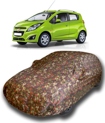 KASHYAP ENTERPRISE Car Cover For Chevrolet Beat (With Mirror Pockets)(Multicolor)