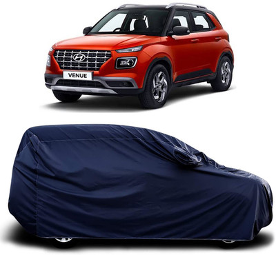KASHYAP ENTERPRISE Car Cover For Hyundai Venue (With Mirror Pockets)(Multicolor)