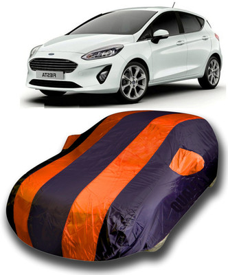 KUSHWAHA Car Cover For Ford Fiesta (With Mirror Pockets)(Multicolor)