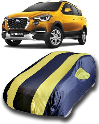KASHYAP FASHION WORLD Car Cover For Datsun Go-Cross (With Mirror Pockets)(Multicolor)