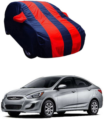 ABS AUTO TREND Car Cover For Hyundai Xcent (With Mirror Pockets)(Multicolor)
