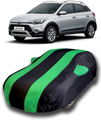 siddharth fashion Car Cover For Hyundai i20 Active (With Mirror Pockets)(Multicolor)