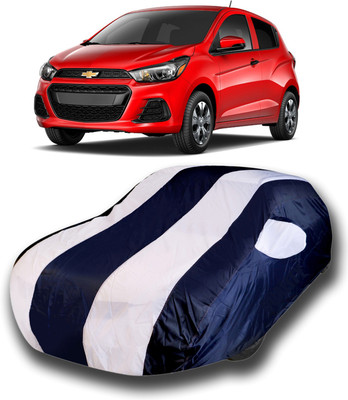 KUSHWAHA Car Cover For Chevrolet Spark (With Mirror Pockets)(Multicolor)