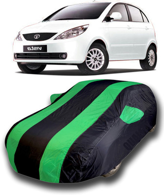 KASHYAP ENTERPRISE Car Cover For Tata Indica Vista (With Mirror Pockets)(Multicolor)