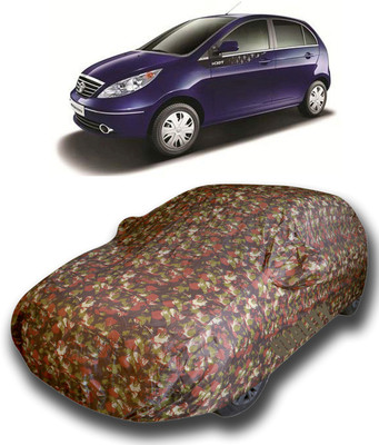 KASHYAP ENTERPRISE Car Cover For Tata Vista Tech (With Mirror Pockets)(Multicolor)
