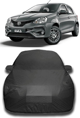 KUSHWAHA Car Cover For Toyota Etios Liva (With Mirror Pockets)(Multicolor)