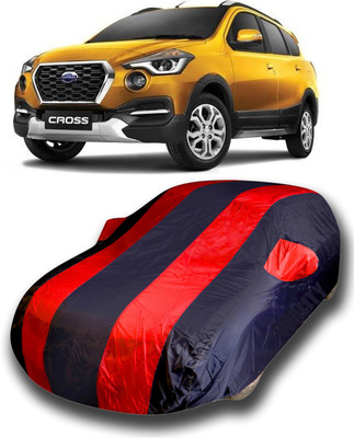 KASHYAP ENTERPRISE Car Cover For Datsun Go-Cross (With Mirror Pockets)(Multicolor)