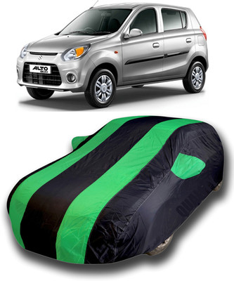 siddharth fashion Car Cover For Maruti Suzuki Alto 800 (With Mirror Pockets)(Multicolor)