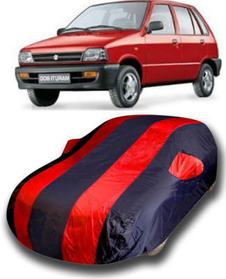 SanginiSang Car Cover For Maruti Suzuki 800 (With Mirror Pockets)(Multicolor)