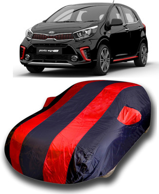 KASHYAP ENTERPRISE Car Cover For Kia Picanto (With Mirror Pockets)(Multicolor)