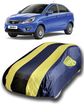 SanginiSang Car Cover For Tata Zest (With Mirror Pockets)(Multicolor)