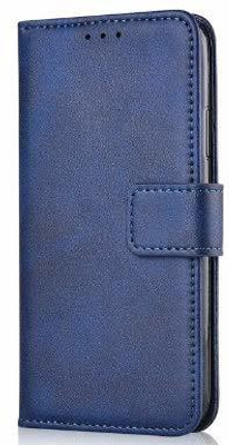 Clickcase Flip Cover for Oppo F15(Blue, Dual Protection)