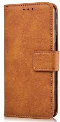 Clickcase Flip Cover for Mi Redmi Note 4(Brown, Dual Protection)