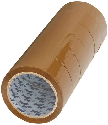 Sticker Studio Brown Packaging Tape Manual Packaging Tape (Manual)(Set of 6, Brown)