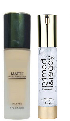 DOFFI PROFESSIONAL MAKEUP PRIMER&FOUNDATION(2 Items in the set)