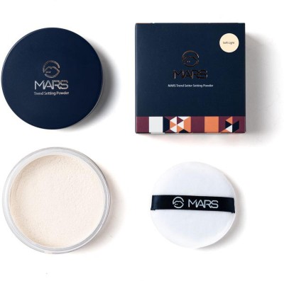 MARS High Definition Ultra Fine Matte Loose Powder Compact(Soft Light, 8 g)