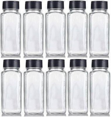 CROCO JAR Salt & Pepper Set Glass(10 Piece)