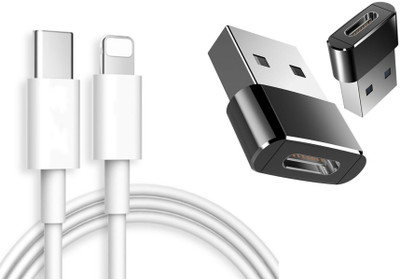 I-Birds Enterprises Cable Accessory Combo for iPhone(Multicolor)