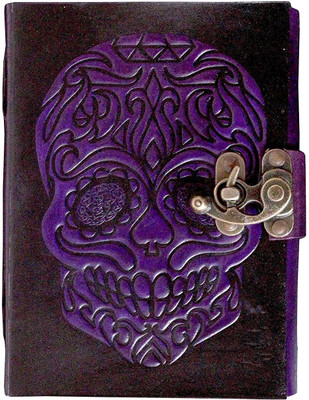 RSN Handmade A5 Diary Unruled 100 Pages(Purple)