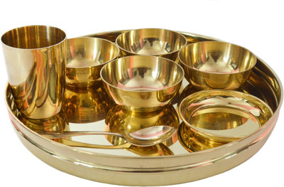 https://rukminim1.flixcart.com/image/400/400/kkimfm80/dinner-set/h/j/o/8-brass-12-thali-8-pcs-set-tangerine-original-imafzu7rf82bhwqv.jpeg?q=90