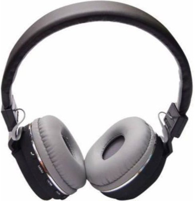 GUGGU VGK_681F SH12 Over the head Bluetooth Headset Bluetooth(Black, On the Ear)