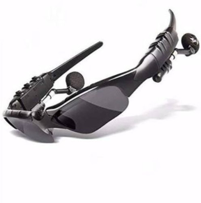 GUGGU TTZ_417E Sunglass Earbuds Bluetooth Headset Bluetooth(Black, In the Ear)