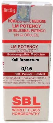 SBL Kali Bromatum 0/16 LM Globules(20 g)