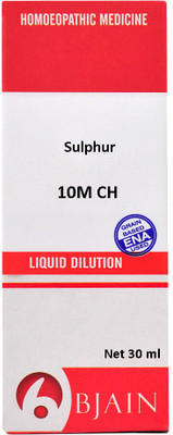 Bjain Sulphur 10M CH Dilution(30 ml)