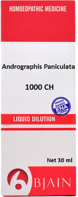 Bjain Andrographis Paniculata 1000 CH Dilution(30 ml)
