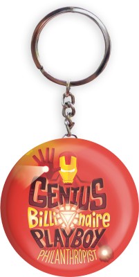 HOLA Iron Man Genius Billionaire Playboy Philanthropist Key Chain