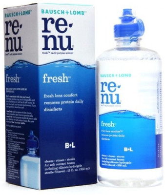 BAUSCH & LOMB Renu Fresh Contact Lens Solution(500 ml)