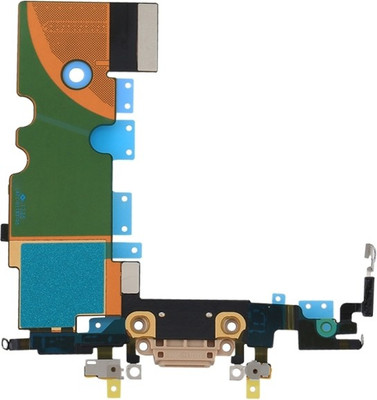 Spares4ever C201 iPhone 8 Gold Charging PCB Complete Flex