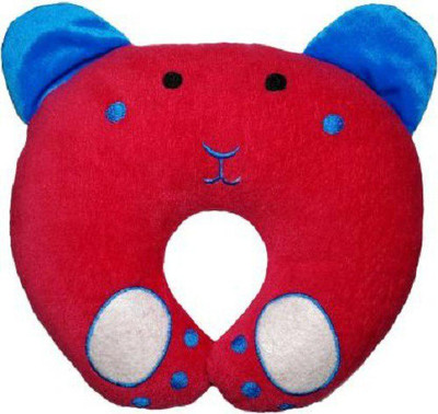 ADRIEL BRINGING JOY Cotton Solid Baby Pillow Pack of 1(Red)
