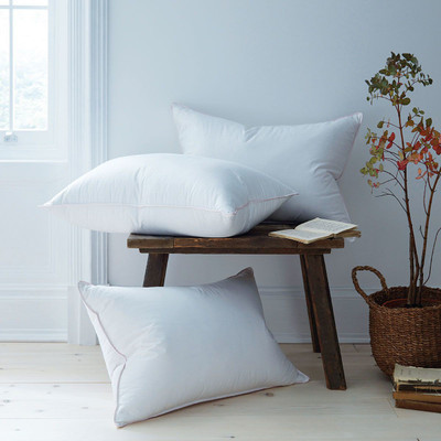PALVIT Microfibre Abstract Sleeping Pillow Pack of 3(White)
