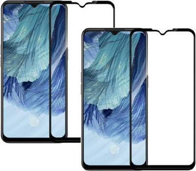 ISAAK Edge To Edge Tempered Glass for OPPO F17(Pack of 2)