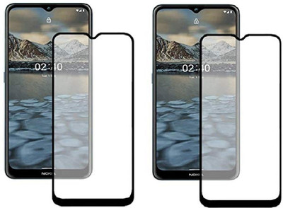 ISAAK Edge To Edge Tempered Glass for Nokia 2.4(Pack of 2)