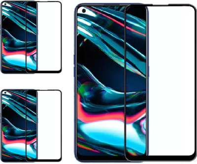 ISAAK Edge To Edge Tempered Glass for Realme X7(Pack of 3)