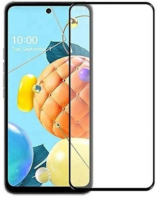 VDAT Edge To Edge Tempered Glass for LG K42(Pack of 1)