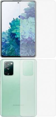 Firstkart Front and Back Tempered Glass for Samsung S20 FE(Pack of 2)