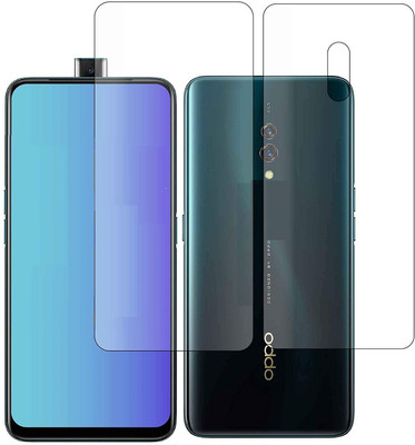 ELEF Front and Back Tempered Glass for OPPO K3(Pack of 2)
