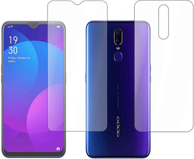 ELEF Front and Back Tempered Glass for Oppo A9(Pack of 2)