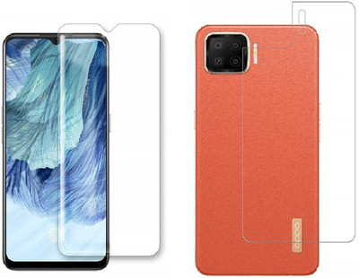 ELEF Front and Back Tempered Glass for Oppo F17(Pack of 2)
