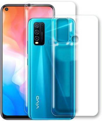 PR SMART Front and Back Tempered Glass for Vivo Y30(Pack of 2)