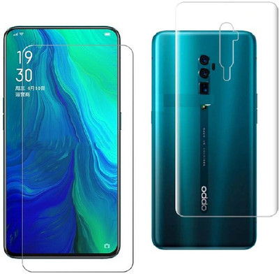 ELEF Front and Back Tempered Glass for Oppo 10X(Pack of 2)