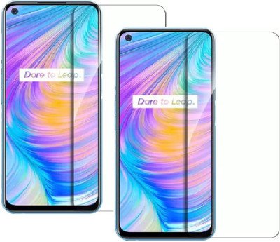 ISAAK Tempered Glass Guard for Realme X7 Pro(Pack of 2)