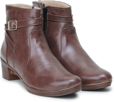 TRASE RISE Boots For Women(Brown)