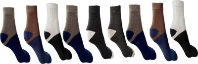 ODDEVEN Men & Women Ankle Length(Pack of 9)