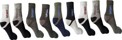 ODDEVEN Men & Women Ankle Length(Pack of 9)